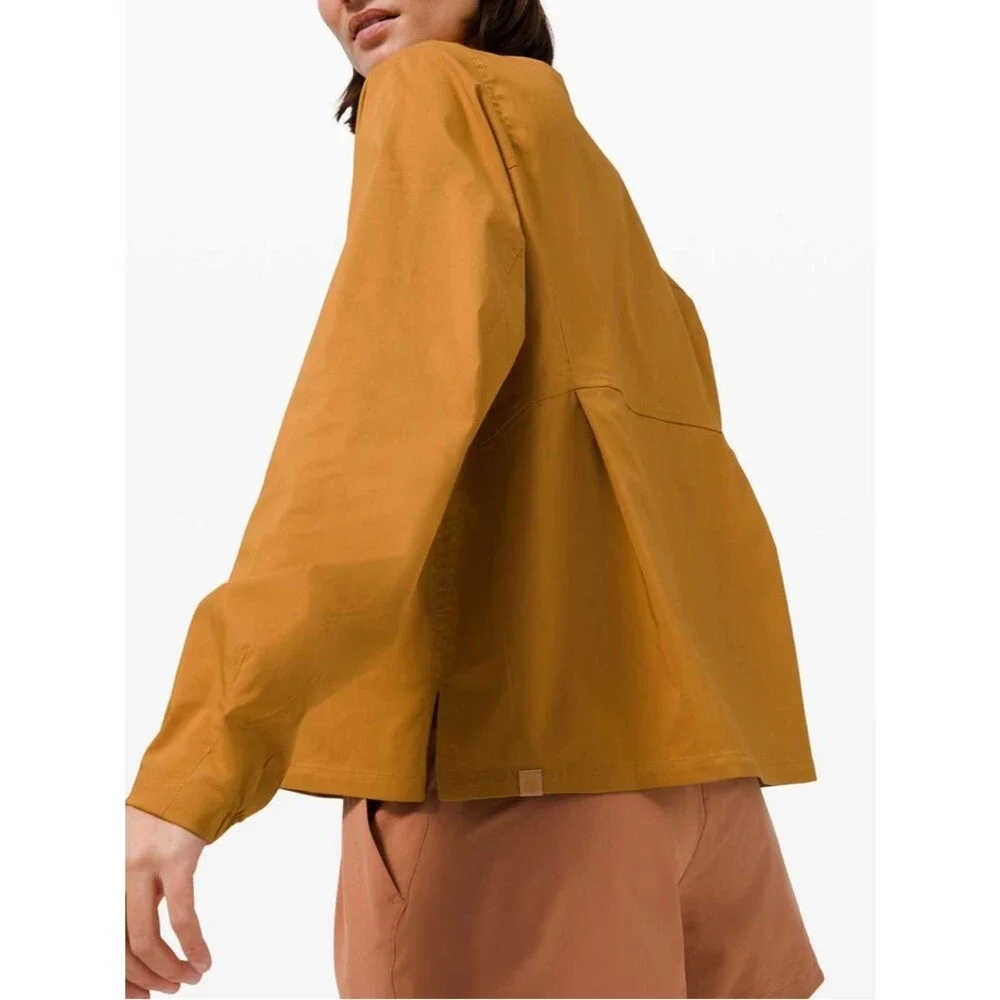 Lululemon Against Convention Long Sleeve Shirt | Spiced Bronze | Size 6